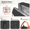 Lunch Bag Lunch Box for Women & Men, Large Capacity Insulated Lunch Bag for Adult, Leakproof Reusable Lunch Tote Bags for Work/Office/Travel/Picnic (Black)