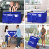 Extra Large Moving Bags, Storage Totes with Study Handles & Heavy Duty Zippers, Moving Supplies for Moving & Storage, Space Saving Packing Bags for Home & Dorm(88L 6-Pack)