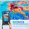 Waterproof Phone Pouch - 8.5In Waterproof Phone Case with Lanyard, IPX8 Cell Phone Dry Bag Beach Essentials for Iphone 16 15 14 13 12 Pro Max, Galaxy S24 S23 S22 S21 Ultra, 2 Pack