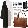 Laptop Bag for Women, 15.6 Inch Laptop Tote Bag Vintage Work Bags for Women Computer Bag Office Briefcase Handbag