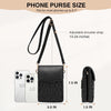 Marvolia Small Crossbody Bags for Women - Vegan Leather Crossbody Phone Purse Mini Cell Phone Bag for Traveling