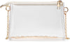 Clear Purse for Women - Stadium Approved Small Crossbody Bag with Zipper, Clear Stadium Bag for Concerts, Sports