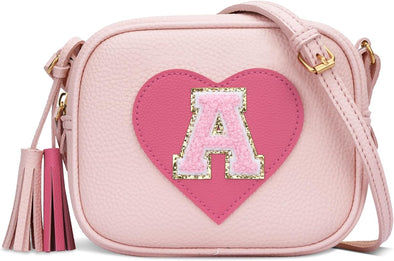 KKXIU 2 3 4 5 6 7 8 9 10 Year Old Girl Gift Kids Purse Toddler Wallet Crossbody Bag with Tassel