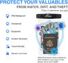 Airuntech Waterproof Fanny Pack,Waterproof Phone Pouch for Iphone 15 14 13 12 11 Pro Max,Ipx8 Waterproof Dry Bag for Snorkeling Beach Cruise Kayaking Pool Swimming(Two Phone Cases+Two Waist Bags Set)