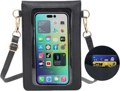 Anstop Small Crossbody Bags for Women, Crossbody Cell Phone Bag Tassel Wallet Purses with 2 Strap Best Gift for Women