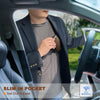 BULLIANT Men Wallet Leather Wallet Card Holders Money Clip for Men 10Cards-Magnetic Flip on Metal Case