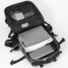 QT&QY 25L/35L/45L Military Tactical Backpack for Men Molle Daypack 3 Day Bug Out Bag Hiking Rucksack with Bottle Holder