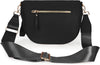 Spacious Nylon Crossbody Bag Bum Bag Handbags Wallets Purses Trendy Shoulder Bag for Women