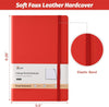 SUIN Hardcover-Journal-Notebooks, 6 Packs A5 Lined Journals Notebook for Writing 200 Pages, 8.2 X 5.5 Inch, 6 Colors Classic Ruled Notebooks for Work/Travel/College