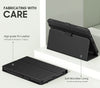 Moko Case Fits Amazon Kindle Fire HD 8 & 8 plus Tablet (12Th Generation/10Th Generation, 2024/2022/2020 Release) 8", Slim Folding Stand Cover with Auto Wake/Sleep, Black