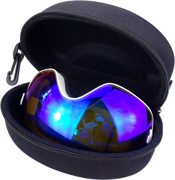 Big Large Hard Sports Glasses Case, SKI Snowboard Snow Goggles Box, Sports Glasses Storage Holder