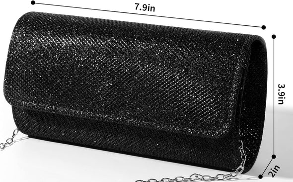 Lovyococo Evening Bag Clutch Purses for Women Ladies Sparkling Party Handbag Wedding Bag