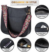 Viva Terry Vegan Leather Crossbody Fashion Shoulder Bag Purse with Adjustable Strap