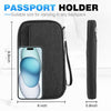 Passport Holder Family RFID Travel Document Organizer for Women Waterproof Passport Wallet Men Portable Case for Cards