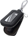Universal Premium Car Key Fob Case Genuine Leather Car Smart Key Fob Holder for Remote Key Fob