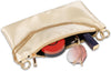 Women Satin Evening Handbag Wedding Prom Clutch Purse Formal Cocktail Party Clutches Shoulder Bag with 2 Bag Chains
