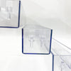 Minesign Sunglasses Organizer Clear Eyeglasses Display Case Sticker Display Tray for Glasses Tabletop Holder Stand (6 Layer)