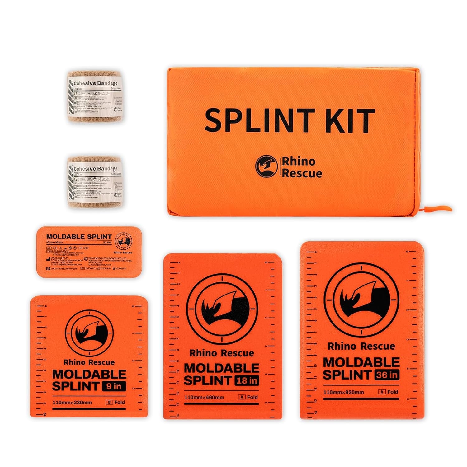 Splints In Rescue RHINO RESCUE First Aid Splint 36