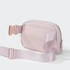 Pander Belt Bag with Adjustable Strap, Fashion Waist Packs, Crossbody Bags for Women (Pink).