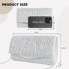 Clutch Purses for Women Formal Dressy Evening Bag Handbags Crossbody Bag for Wedding Cocktail Prom Party Elegance Charm