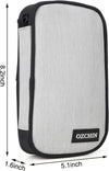 OZCHIN Smell Proof Bag with Water Repellent Zipper, Portable & Compact Handheld Pouch, Multi-Use Medicine & Travel Organizer, 8'' X 7'', Perfect for Everyday Carry