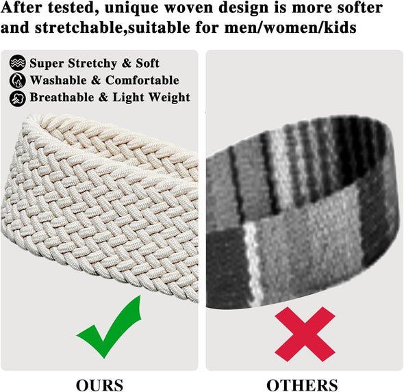 Fishent Stretchy Key Chain, Cute Keychain Wristlet, Woven Wrist Lanyard for Keys, Key Chains for Women Men Car Keys ID Badges Card Wallet Phone