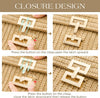 SWEETV Straw Purse Woven Beach Bag Summer Straw Clutch Purse Boho Crossbody Bags for Women Small Raffia Shoulder Bag