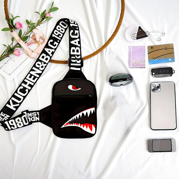 Shoulder Bag Sling Bag Men Women Small Bag Crossbody Bag Casual Phone Chest Bag for Travelling Hiking