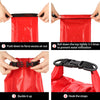 Waterproof First Aid Kit Roll Top Boat Emergency Kit with Waterproof Contents for Fishing Kayaking Boating Swimming Camping Rafting Beach Red