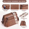 Crossbody Purses for Women Trendy,Vegan Leather Crossbody Bags,Cell Phone Camera Shoulder Handbags with Card Slots