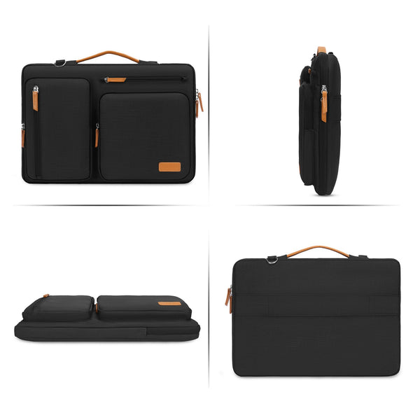 MOSISO Laptop Shoulder Bag, 15-15.6 inch Computer Bag, Side Open Messenger