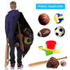 BROTOU Large Drawstring Mesh Sports Ball Bag with Shoulder Strap for SoccerBall Basketball, Volleyball