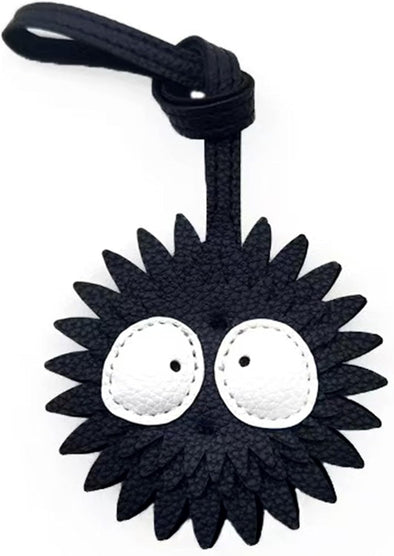 Black Briquette Bag Charm, Funny Fashion Bag Accessories Key Charms