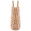 YYW Summer Straw woven Handbag, Beach Sea Straw Rattan Tote Bags