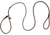 MoSANY Real Leather Slip Adjustable Dog Leash for Small Medium Dogs 5 ft x 1/5 inch