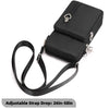 JANKS Small Crossbody Bag Mini Phone Purses with Djustable Strap - Nylon Arm Bag