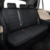 EKR Leather Car Seat Covers Custom, Fit Select Toyota RAV4 (2019-2025) LE,XLE,XLE Premium,Limited Full Set - Black