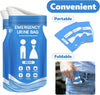 850Cc Disposable Urine Bag, 12 PCS Emergency Portable Urinal Bags for Men/Women, Unisex Pee and Vomit Bags for Travel, Camping, Long Trips, Pregnant Women, Kids