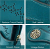 Small Wallet for Women Bifold RFID Blocking Card Holder Leather Wallets with Zipper Coin Pocket