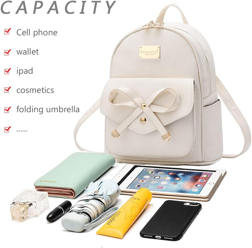 cute leather backpacks cheap I IHAYNER Leather Backpack – Kinzd