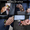 Hawanik Slim Minimalist Front Pocket Air Tag Wallet, RFID Blocking Card Holder Wallet with Airtag Holder