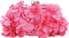 Women Elegant Evening Purse, Small Floral Clutch Bag with Detachable Chain for Wedding, Party, Prom