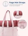 Tote Bag for Women with Zipper, Gym Tote with Compartments, Laptop Work Tote Nurse Dance Yoga Bag for Sport, Travel