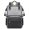Diaper Bag Backpack for Women, Baby Bags for Girls,Diaper Bag with Changing Pad, and Insulated Pockets (Dark Grey +Light Grey)