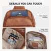 BOSTANTEN Sling Bag Quilted Crossbody Bags for Women Cross Body Purse Leather Fanny Pack with Adjustable Guitar Strap