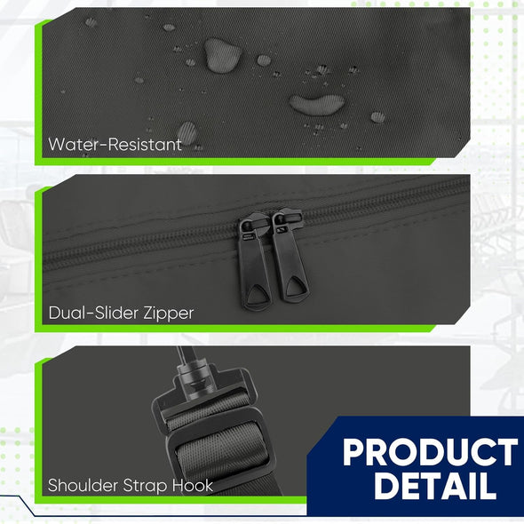 Travel Duffle Bag, Weekender Travel Bag Men Small Gym Bag for Women, Hospital Bag for Labor and Delivery, Overnight Bag Luggage Bag with Trolley Sleeve, Airplane Travel Essentials for Flying(Black)