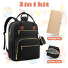 Baby Diaper Bag Backpack, Travel Diaper Bags for Baby Girl Boy Large Capacity Baby Bag Backpack for Women Black