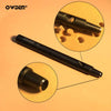 Professional 6Pc Leather Hollow Punch Set, Size 1.0-5.0Mm, Black, Steel, Manual, 6 Holes, Free Mini Cutting Mat