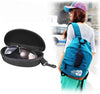Portable Waterproof Sunglasses Eyeglasses Case Zipper Hard Shell Box with Clip