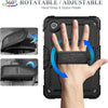 SEYMAC Stock Tablet Case for Lenovo Tab M11 (TB-330FU/TB-330XU) 11 Inch Drop-Proof Protection Cover with 360° Rotate Stand & Strap [Pen Holder] & Screen Protector/K11/Xiaoxin Pad 2024, Black